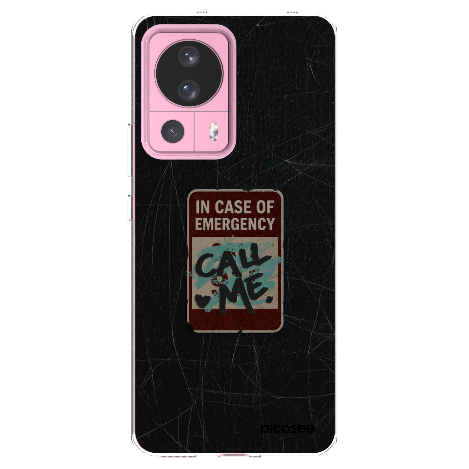 Picasee átlátszó szilikon tok az alábbi mobiltelefonokra Xiaomi 13 Lite - EMERGENCY