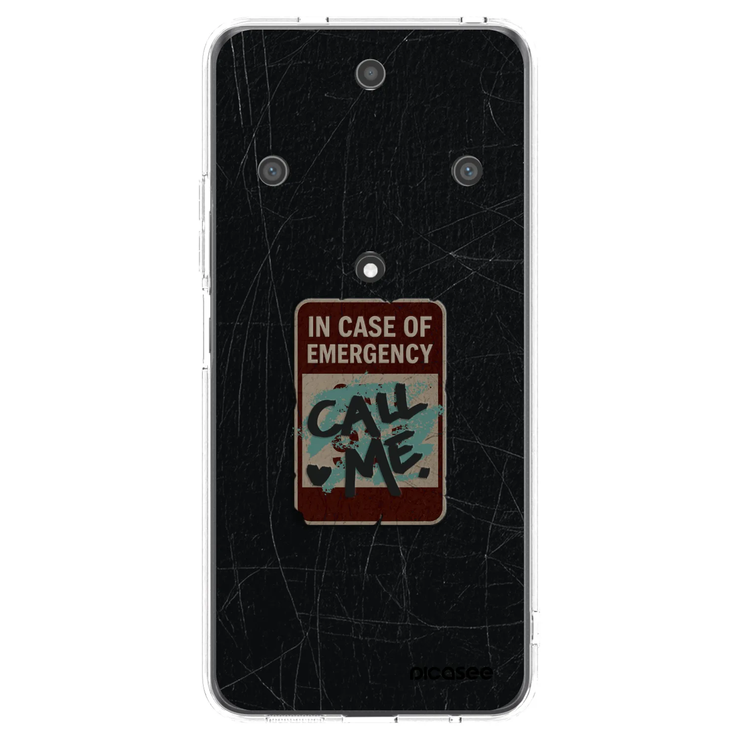 Picasee átlátszó szilikon tok az alábbi mobiltelefonokra Honor Magic5 Lite 5G - EMERGENCY
