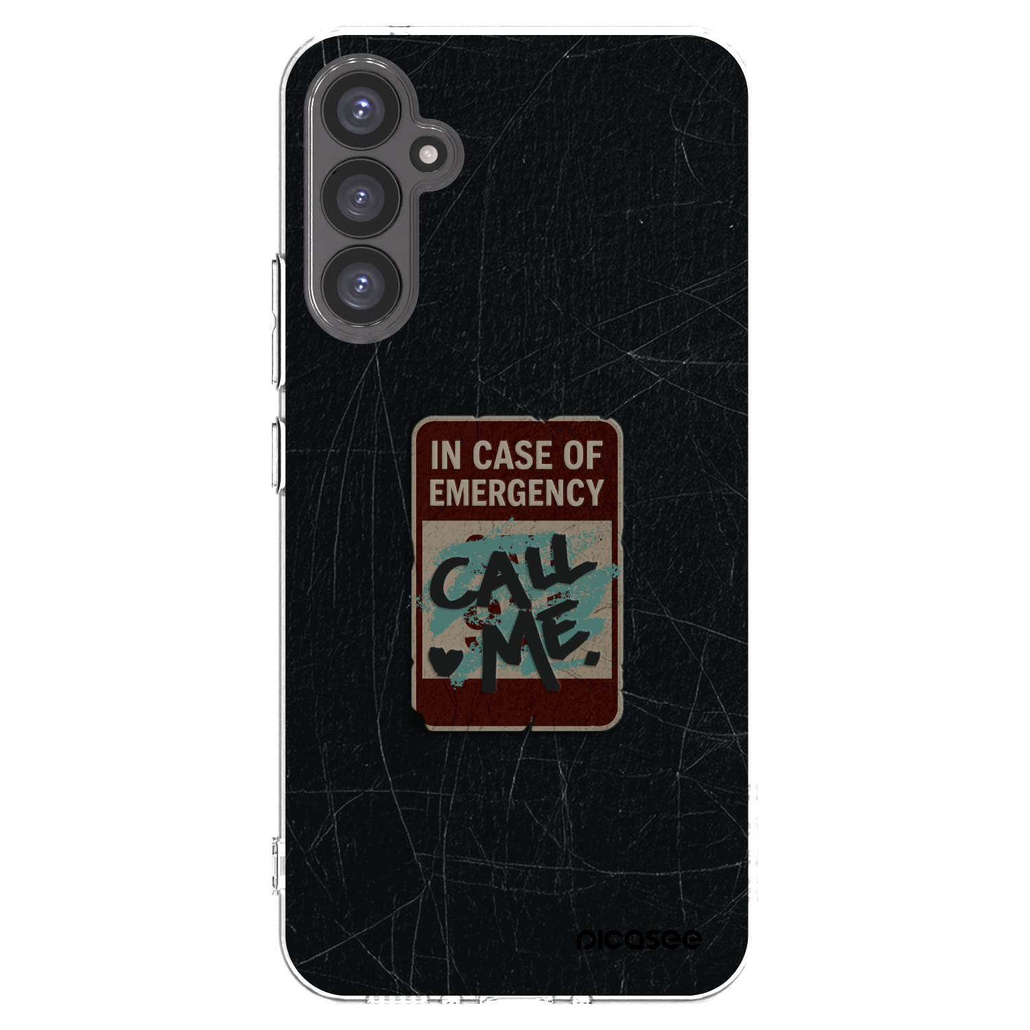 Picasee átlátszó szilikon tok az alábbi mobiltelefonokra Samsung Galaxy A34 5G A346B - EMERGENCY