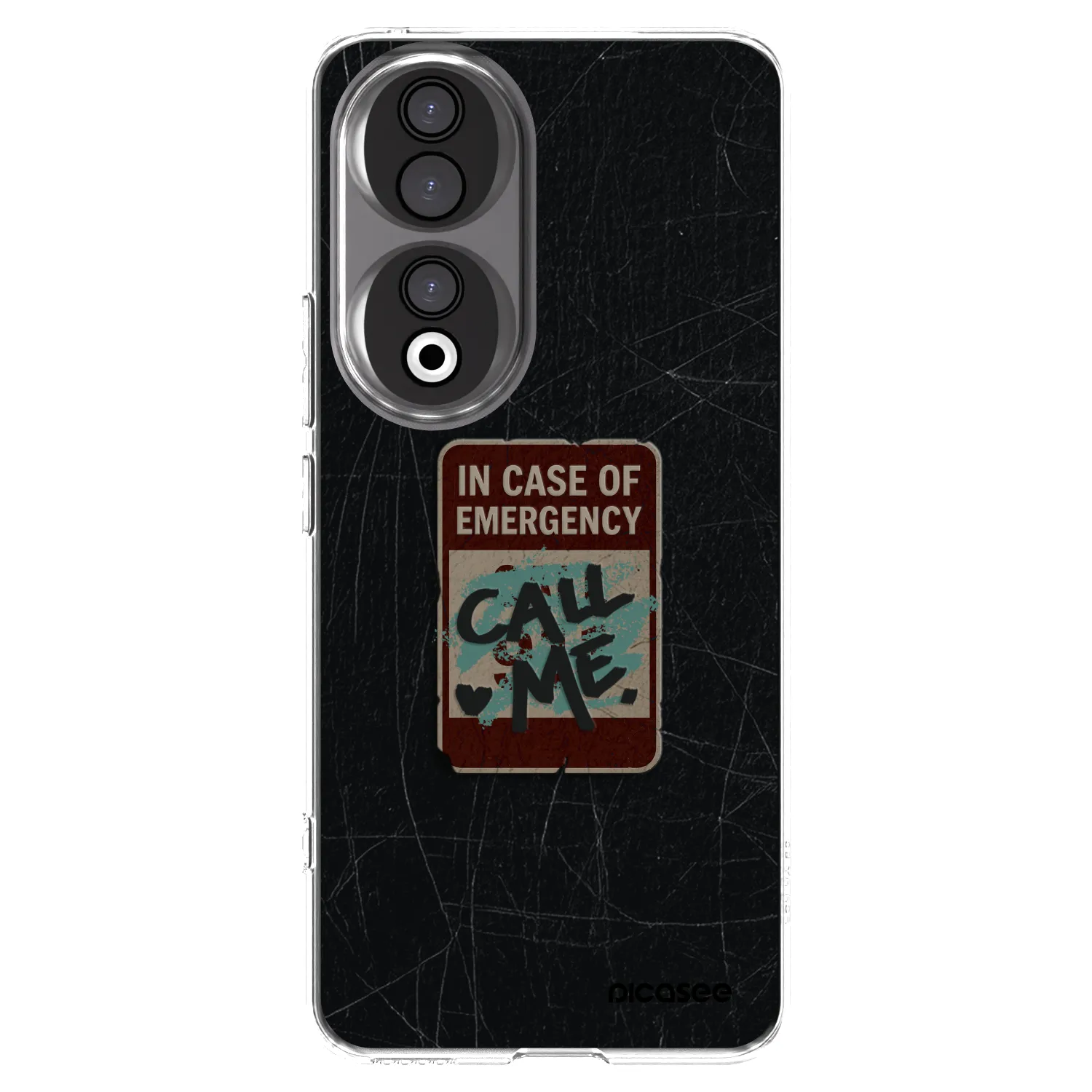 Picasee átlátszó szilikon tok az alábbi mobiltelefonokra Honor 90 5G - EMERGENCY