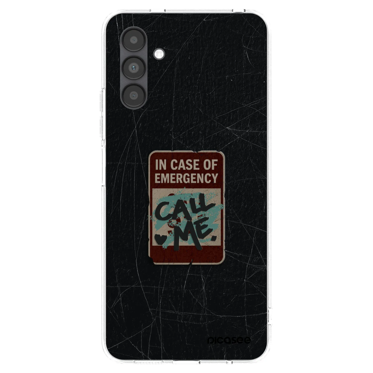 Picasee átlátszó szilikon tok az alábbi mobiltelefonokra Samsung Galaxy A04s A047F - EMERGENCY