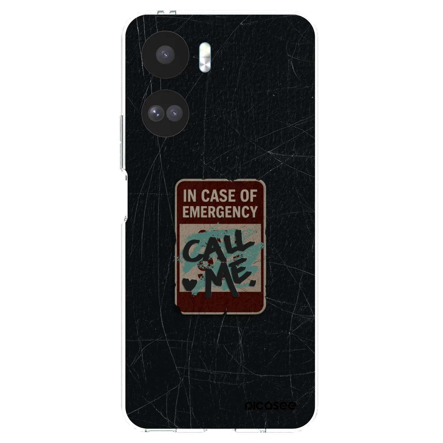 Picasee átlátszó szilikon tok az alábbi mobiltelefonokra Honor 90 Lite 5G - EMERGENCY