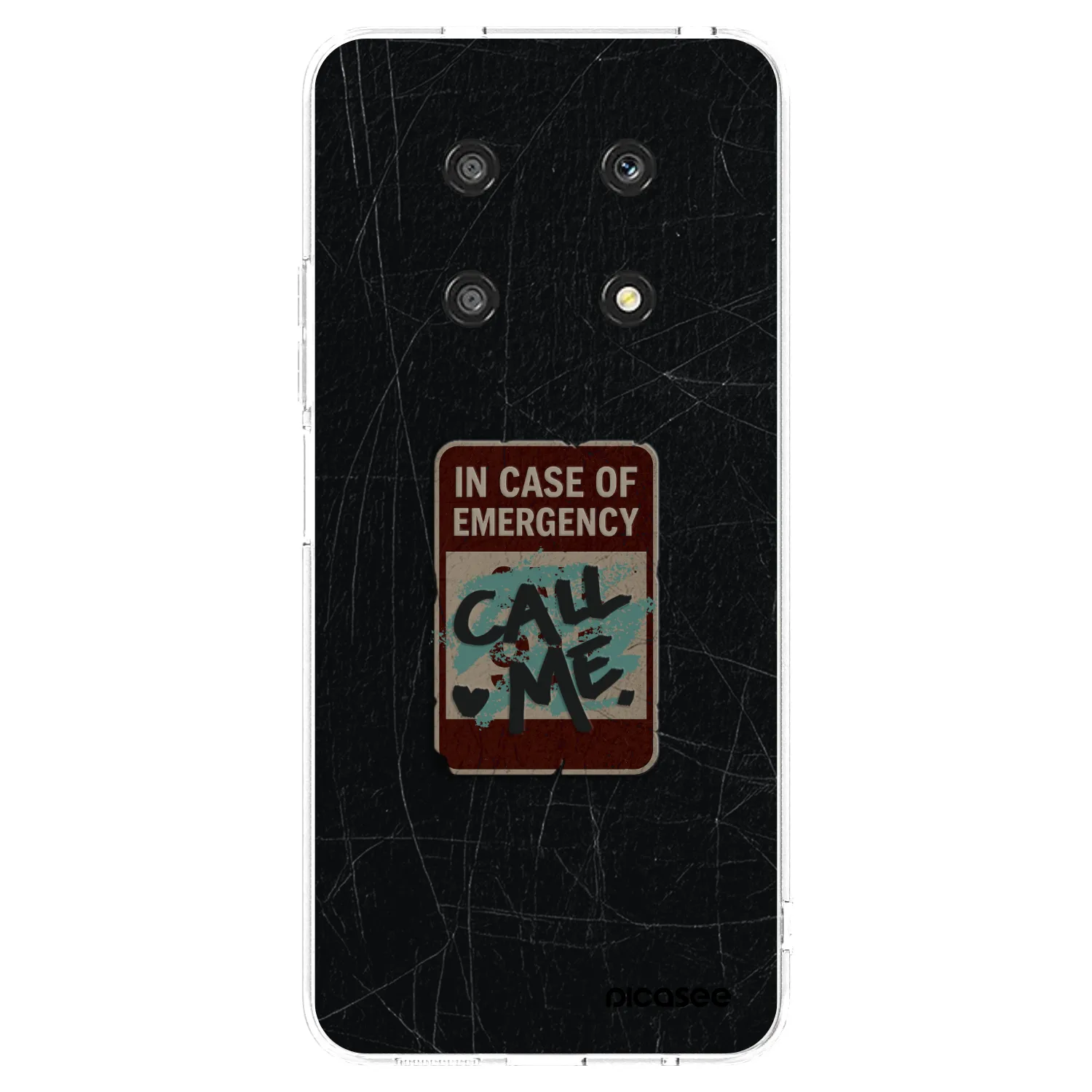 Picasee átlátszó szilikon tok az alábbi mobiltelefonokra Honor Magic4 Lite 5G - EMERGENCY