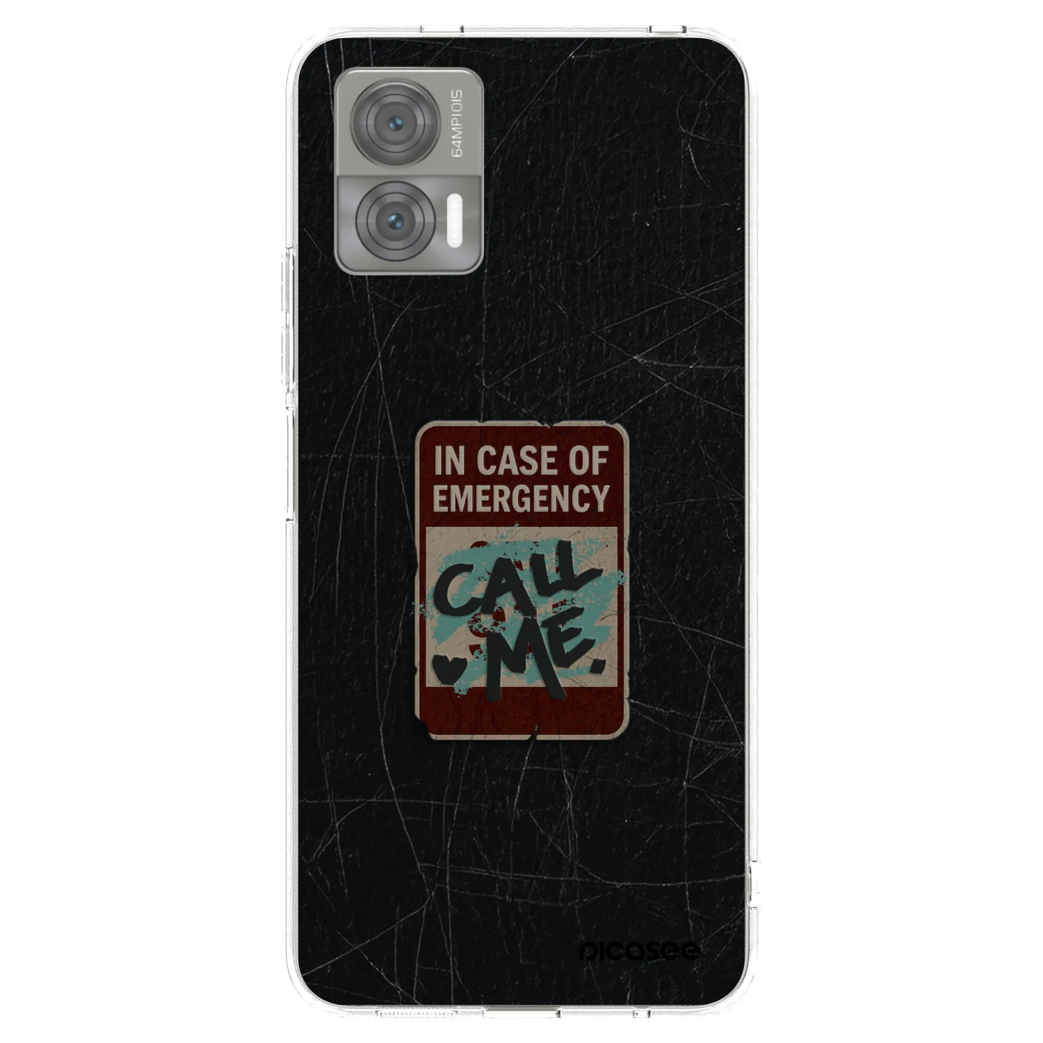 Picasee átlátszó szilikon tok az alábbi mobiltelefonokra Motorola Edge 30 Neo - EMERGENCY
