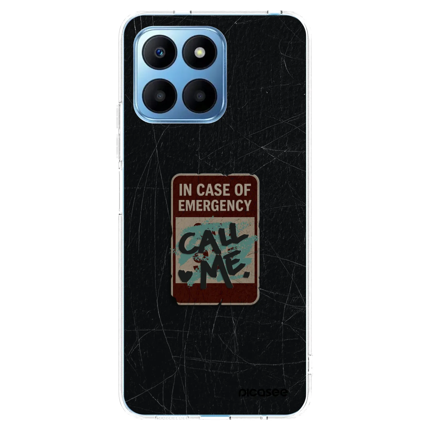 Picasee átlátszó szilikon tok az alábbi mobiltelefonokra Honor 70 Lite - EMERGENCY