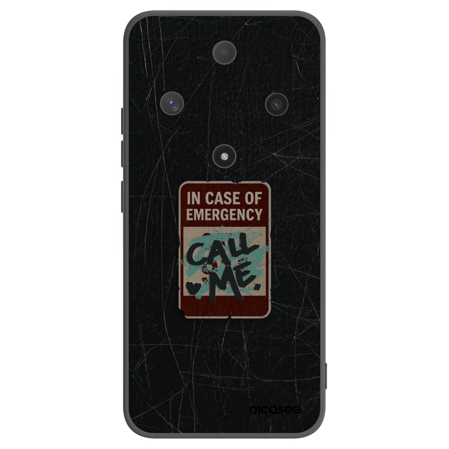 Picasee fekete szilikon tok az alábbi mobiltelefonokra Honor Magic6 Lite 5G - EMERGENCY