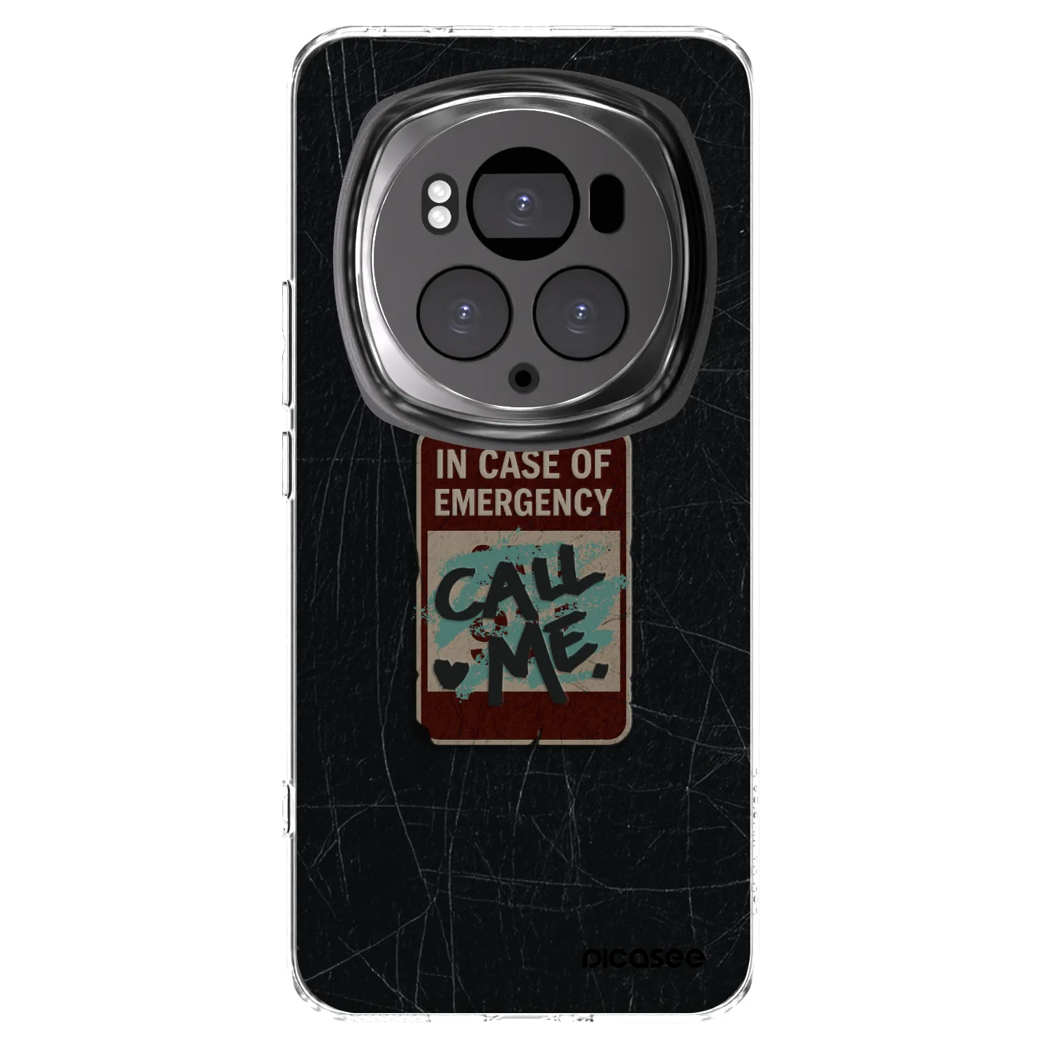 Picasee átlátszó szilikon tok az alábbi mobiltelefonokra Honor Magic6 Pro - EMERGENCY