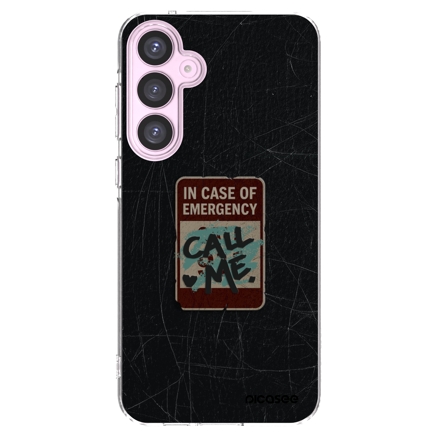Picasee átlátszó szilikon tok az alábbi mobiltelefonokra Samsung Galaxy A55 5G A556B - EMERGENCY