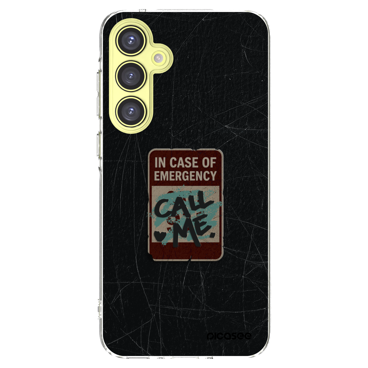 Picasee átlátszó szilikon tok az alábbi mobiltelefonokra Samsung Galaxy A35 5G A356B - EMERGENCY