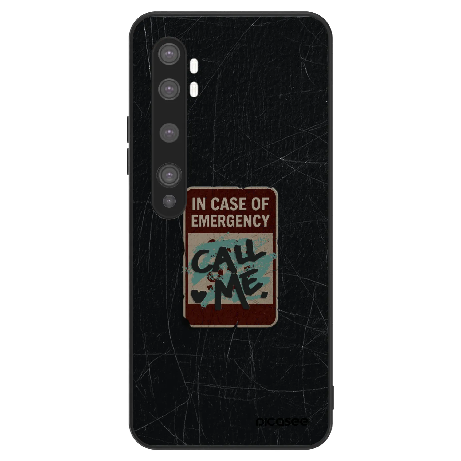 Picasee ULTIMATE CASE Xiaomi Mi Note 10 (Pro) - készülékre - EMERGENCY