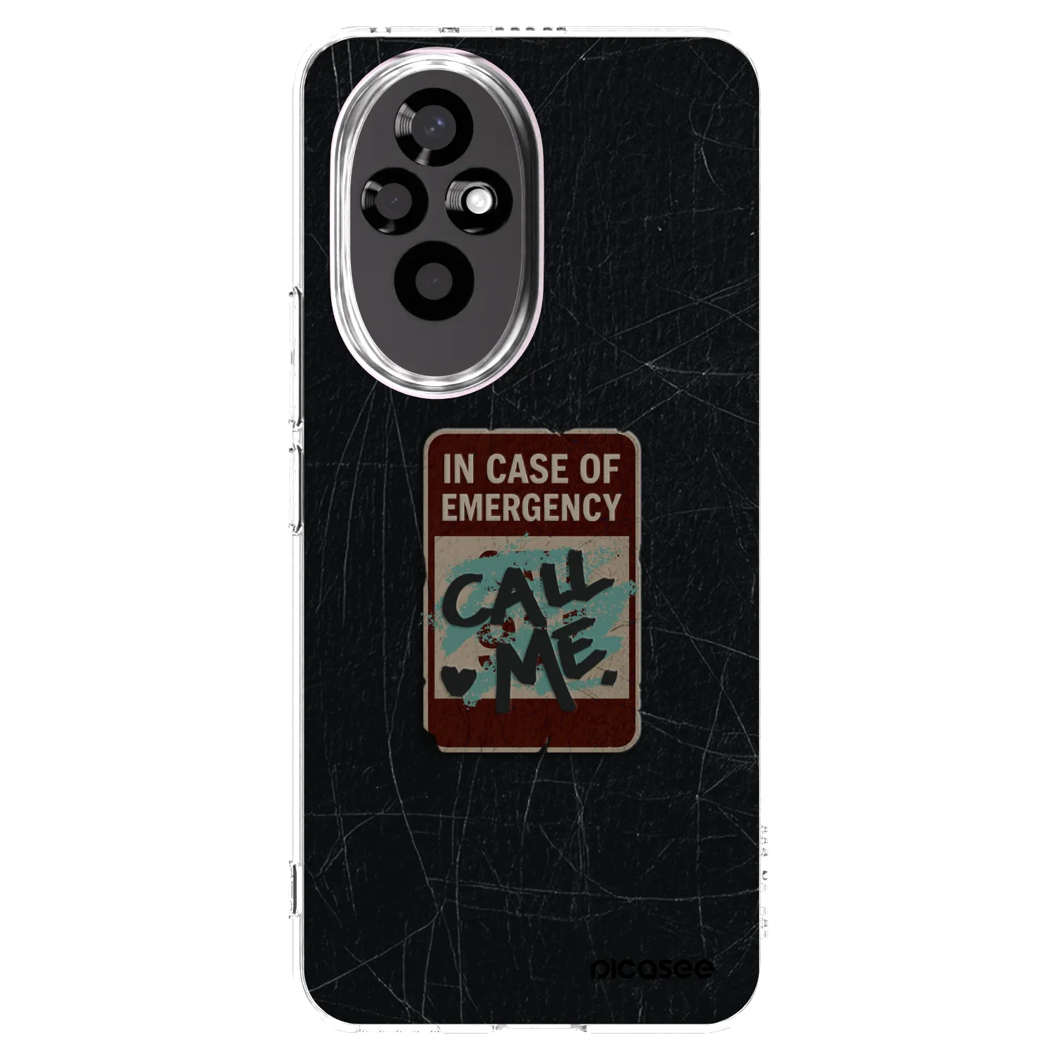 Picasee átlátszó szilikon tok az alábbi mobiltelefonokra Honor 200 Pro 5G - EMERGENCY