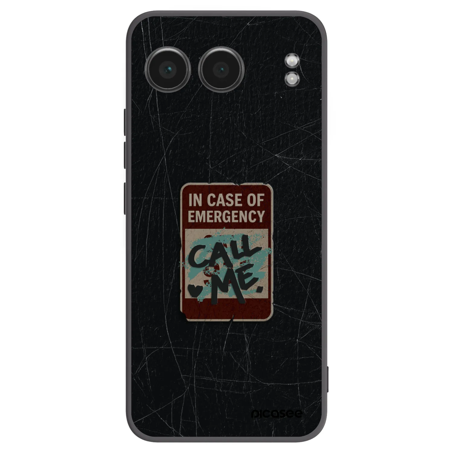 Picasee fekete szilikon tok az alábbi mobiltelefonokra OnePlus Nord 4 - EMERGENCY