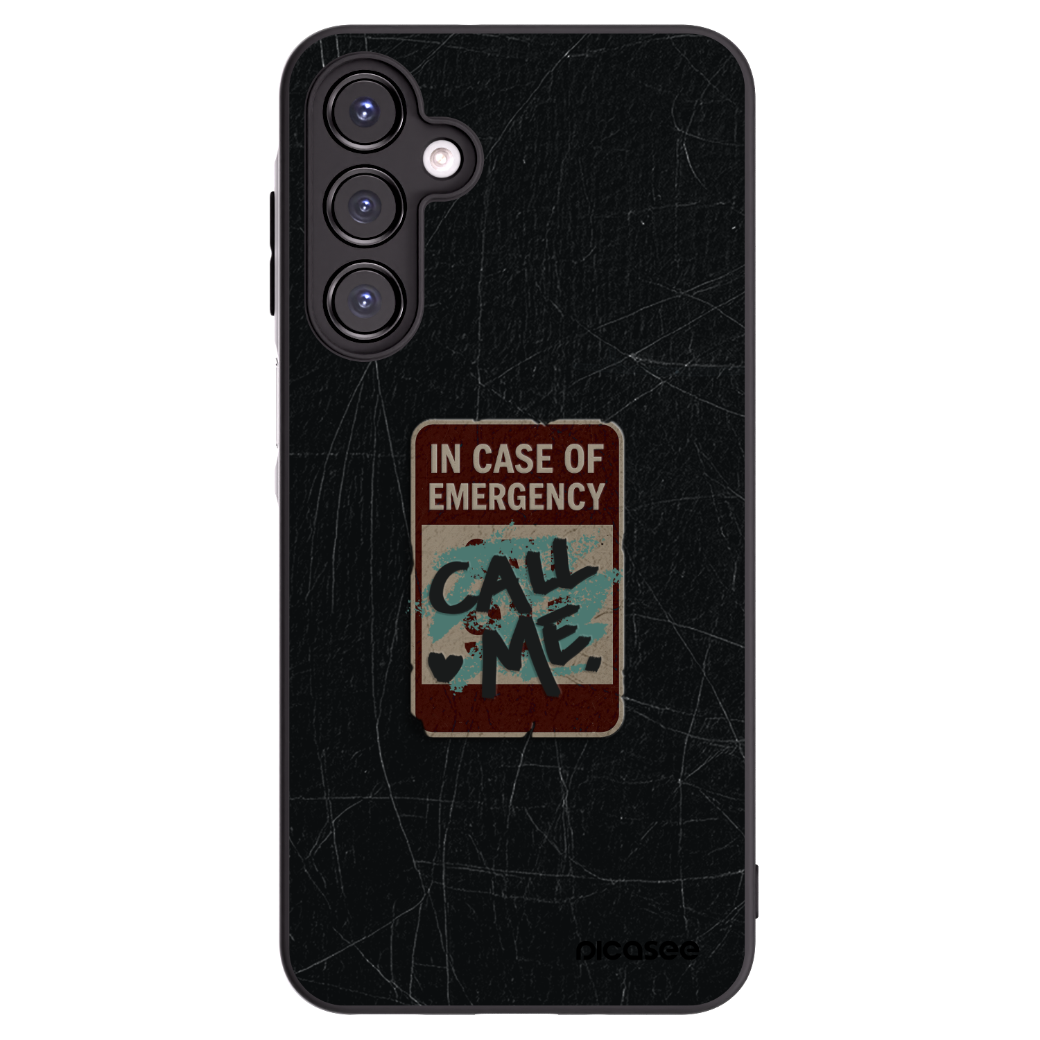 Picasee fekete szilikon tok az alábbi mobiltelefonokra Samsung Galaxy A16 5G - EMERGENCY