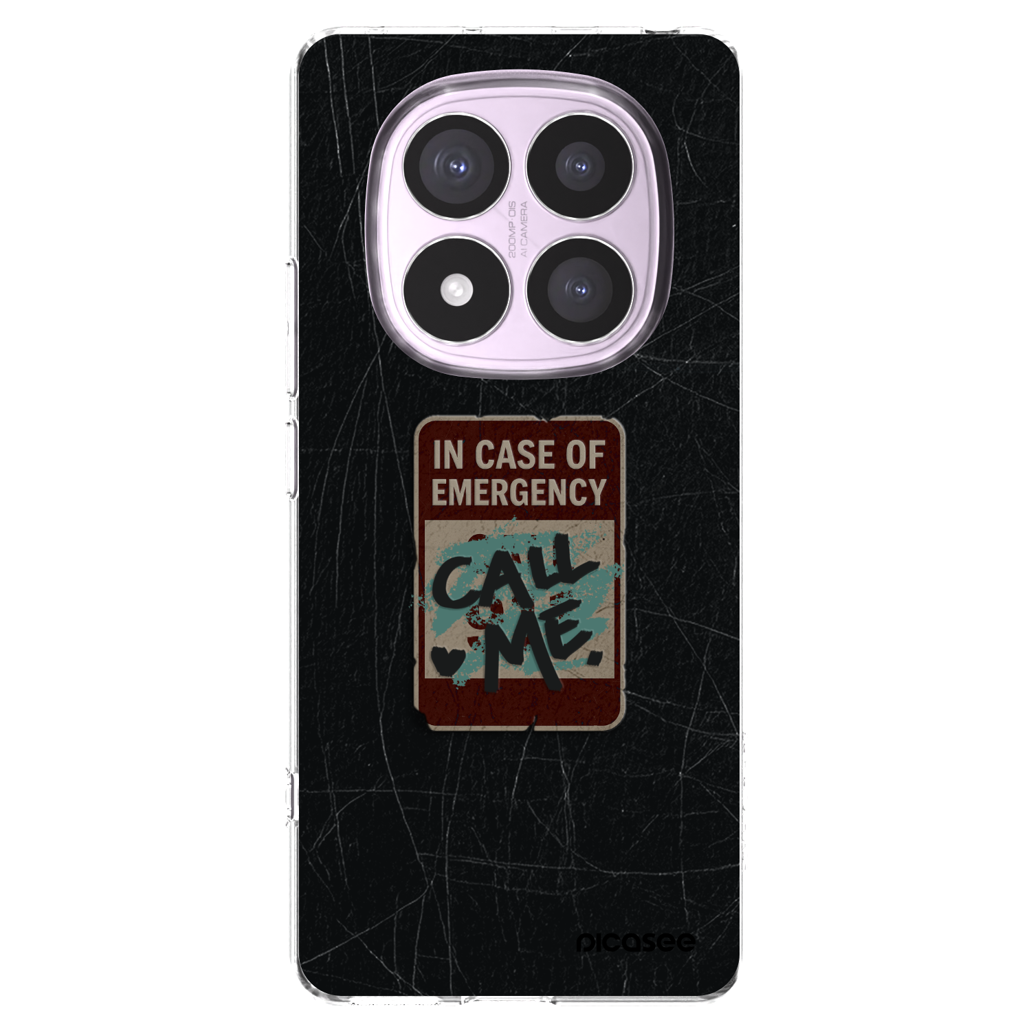 Picasee átlátszó szilikon tok az alábbi mobiltelefonokra Xiaomi Redmi Note 14 Pro 4G - EMERGENCY