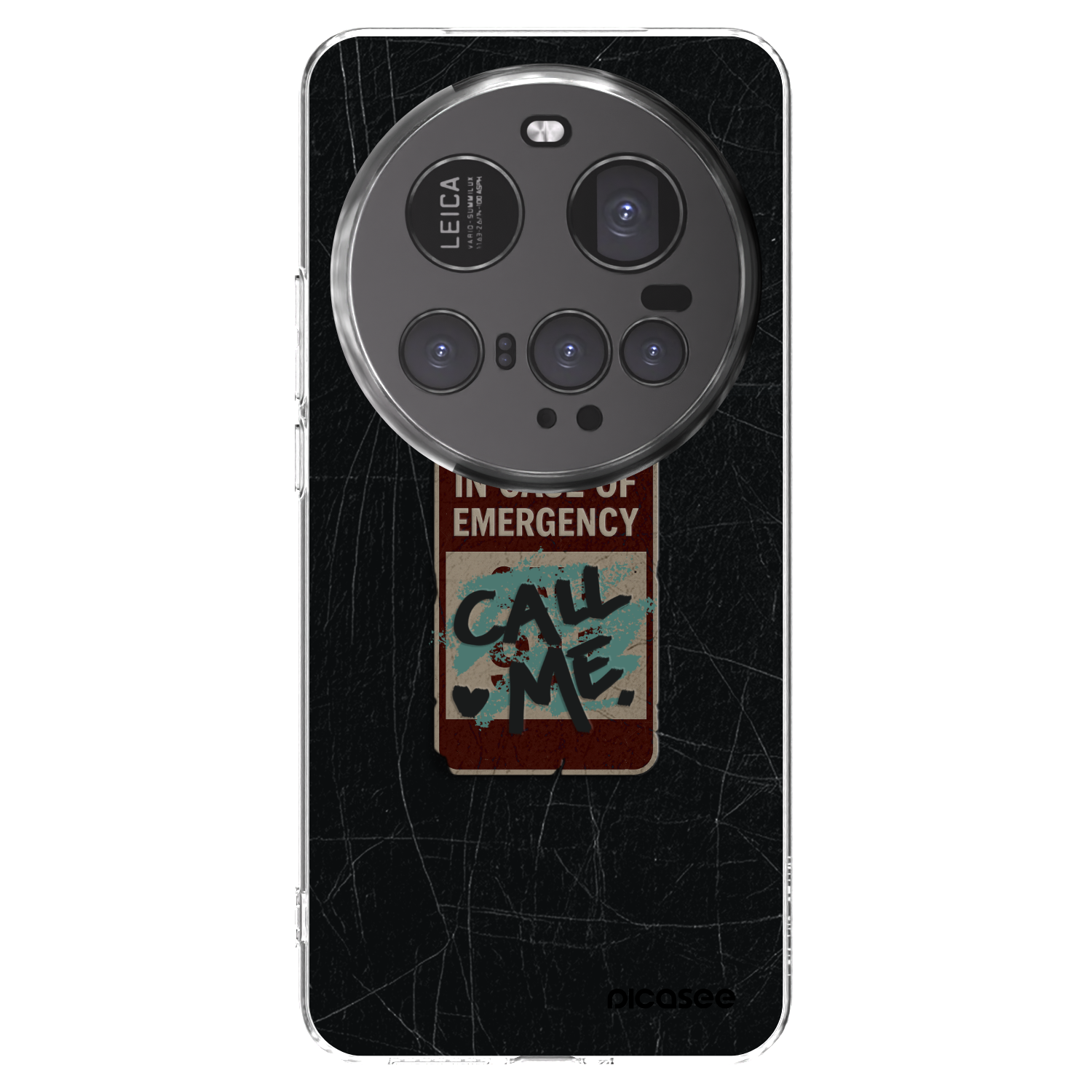 Picasee átlátszó szilikon tok az alábbi mobiltelefonokra Xiaomi 15 Ultra - EMERGENCY