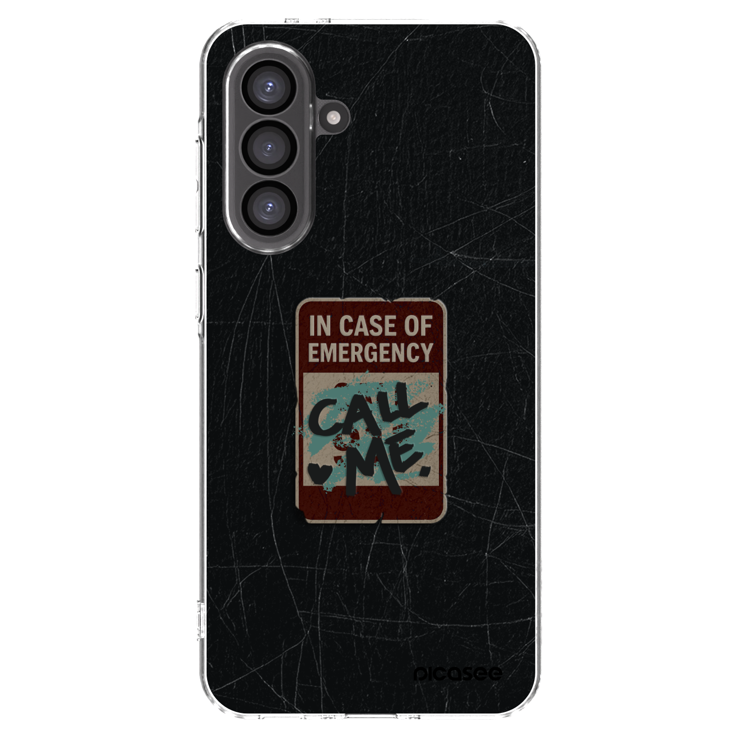 Picasee átlátszó szilikon tok az alábbi mobiltelefonokra Samsung Galaxy A36 5G - EMERGENCY