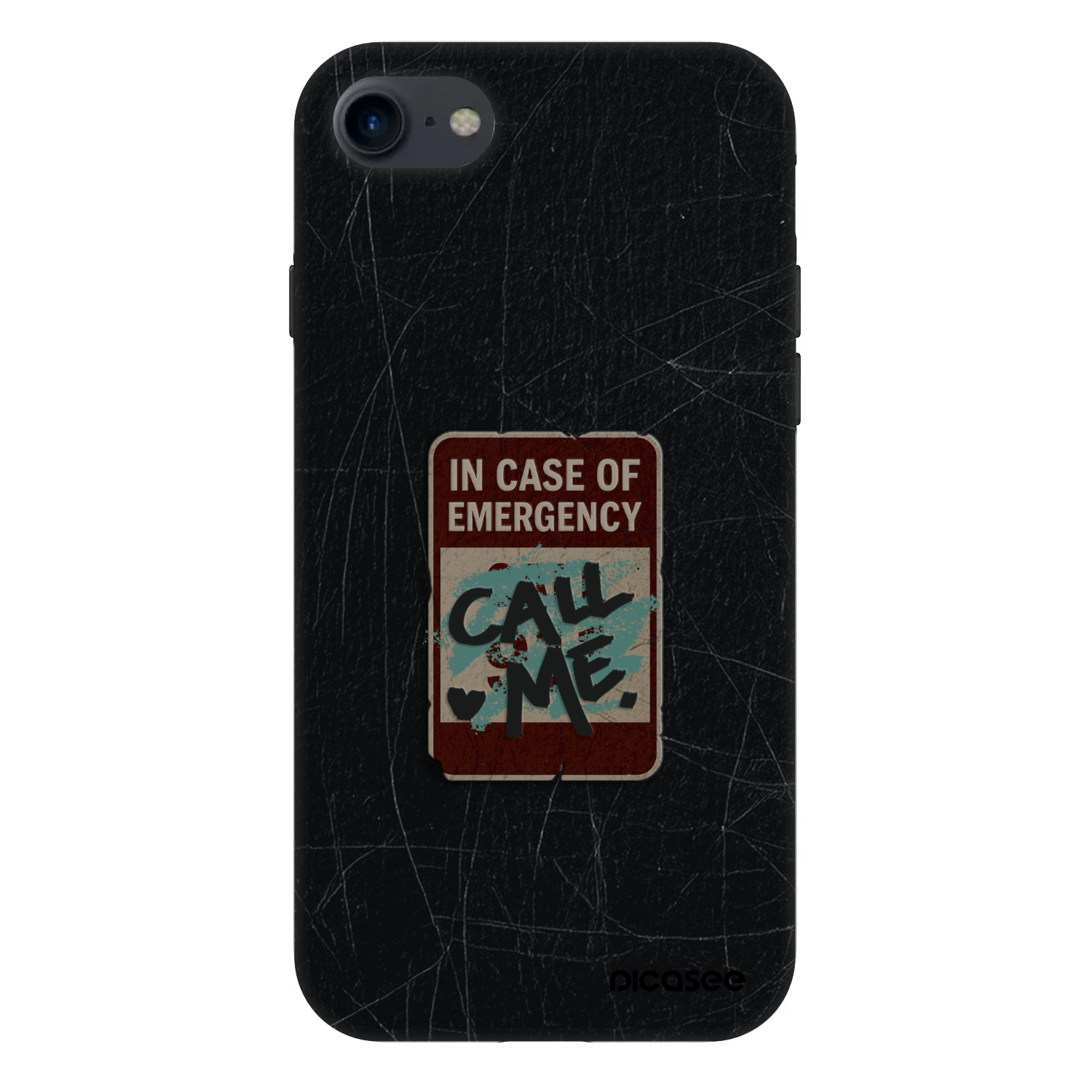Picasee Fashion Case Apple iPhone SE 2020 - EMERGENCY