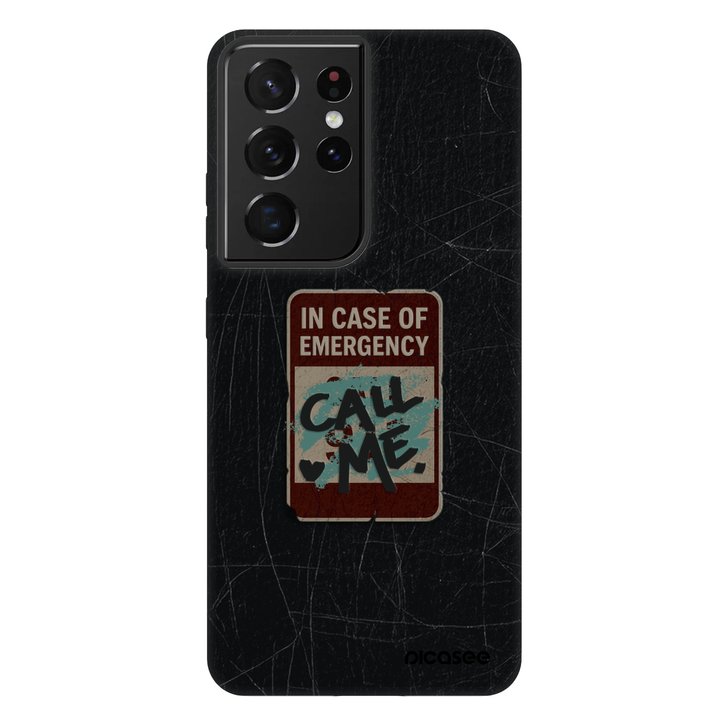 Picasee Fashion Case Samsung Galaxy S21 Ultra 5G G998B - EMERGENCY