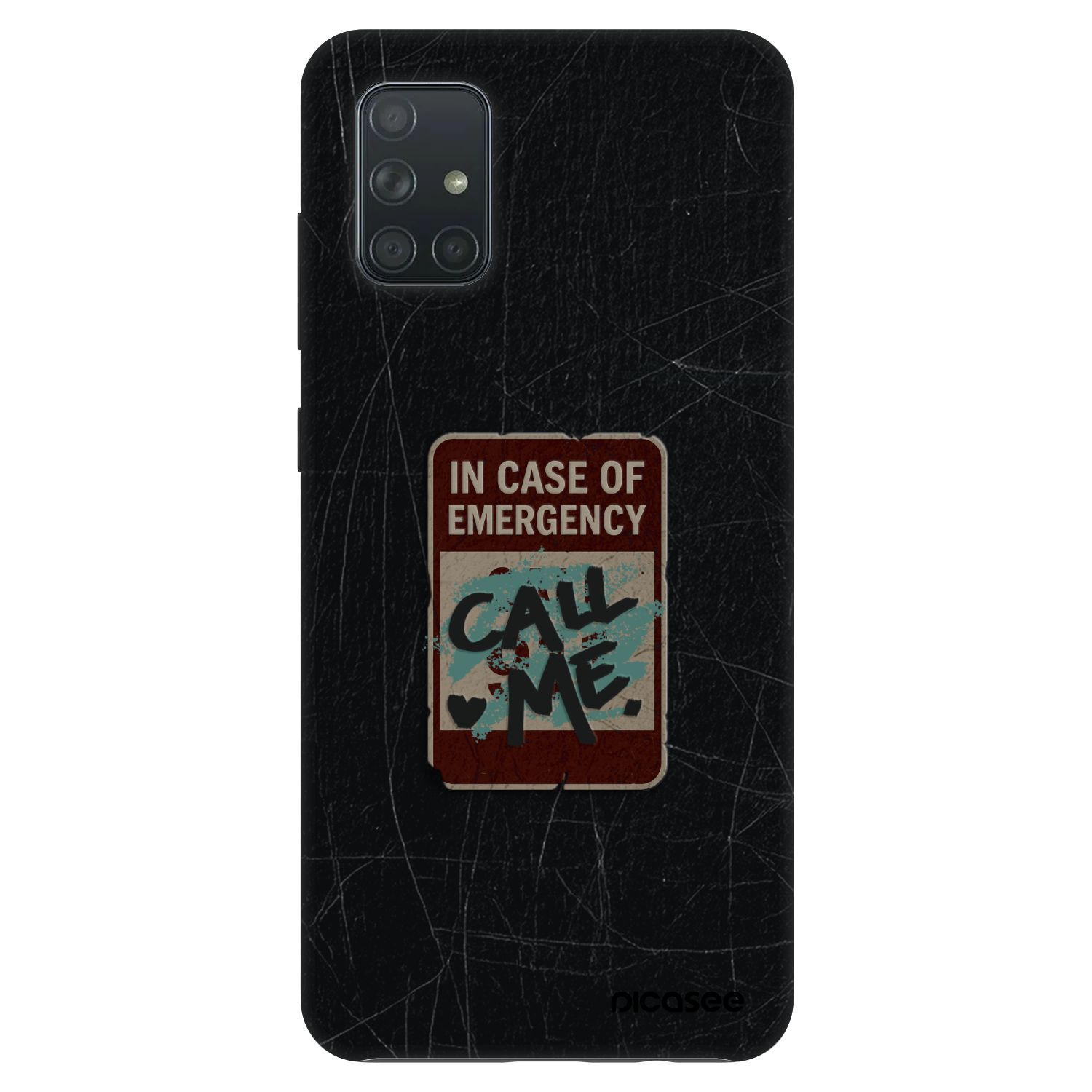 Picasee Fashion Case Samsung Galaxy A71 A715F - EMERGENCY
