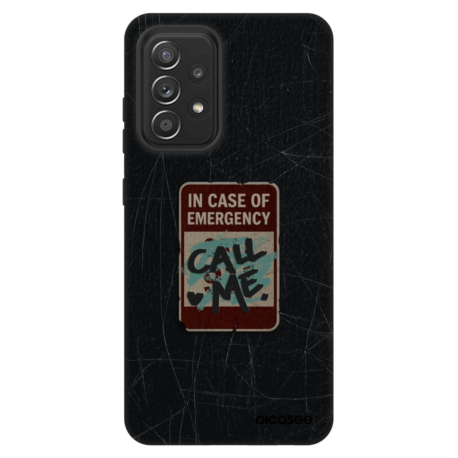 Picasee Fashion Case Samsung Galaxy A52s 5G A528B - EMERGENCY