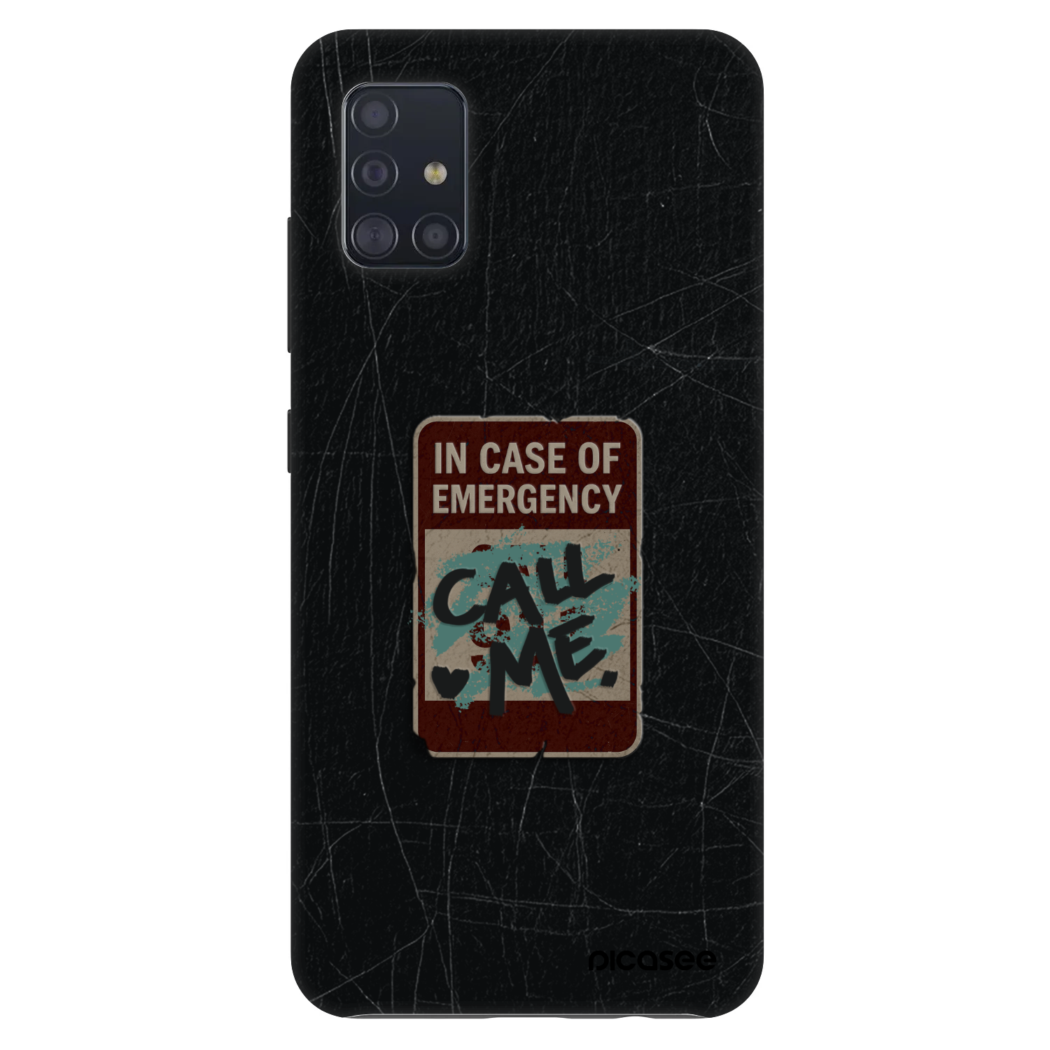 Picasee Fashion Case Samsung Galaxy A51 A515F - EMERGENCY