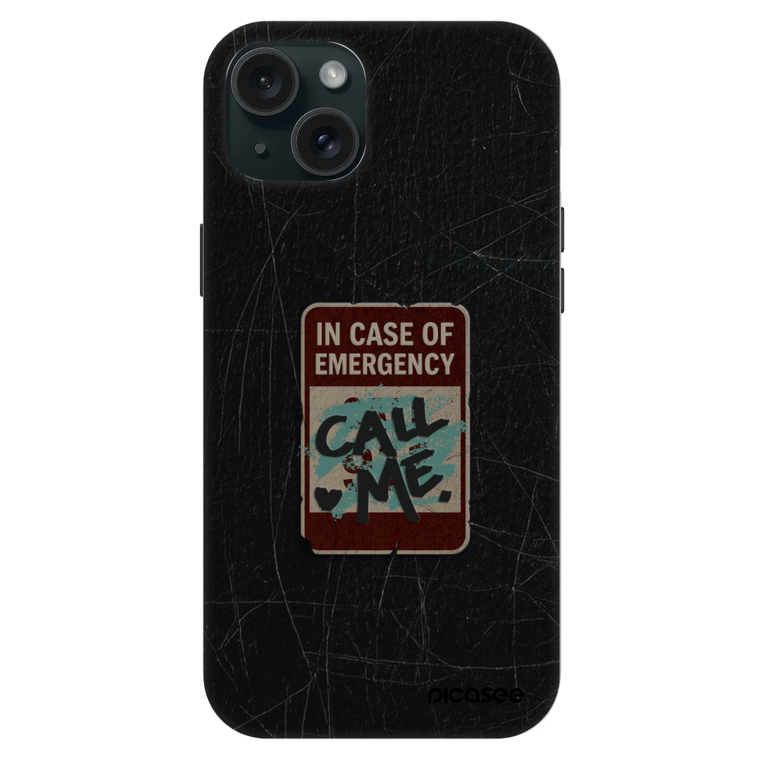 Picasee Fashion Case MagSafe Apple iPhone 15 Plus - EMERGENCY
