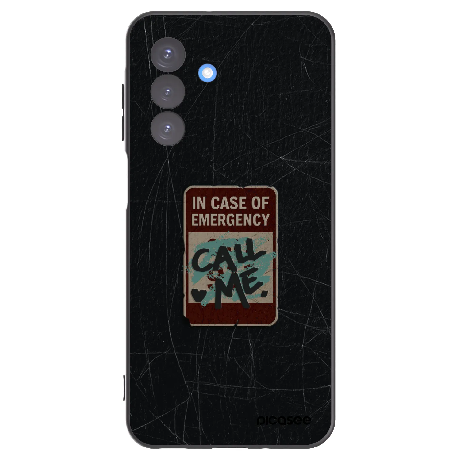 Picasee fekete szilikon tok az alábbi mobiltelefonokra Samsung Galaxy A17 5G - EMERGENCY