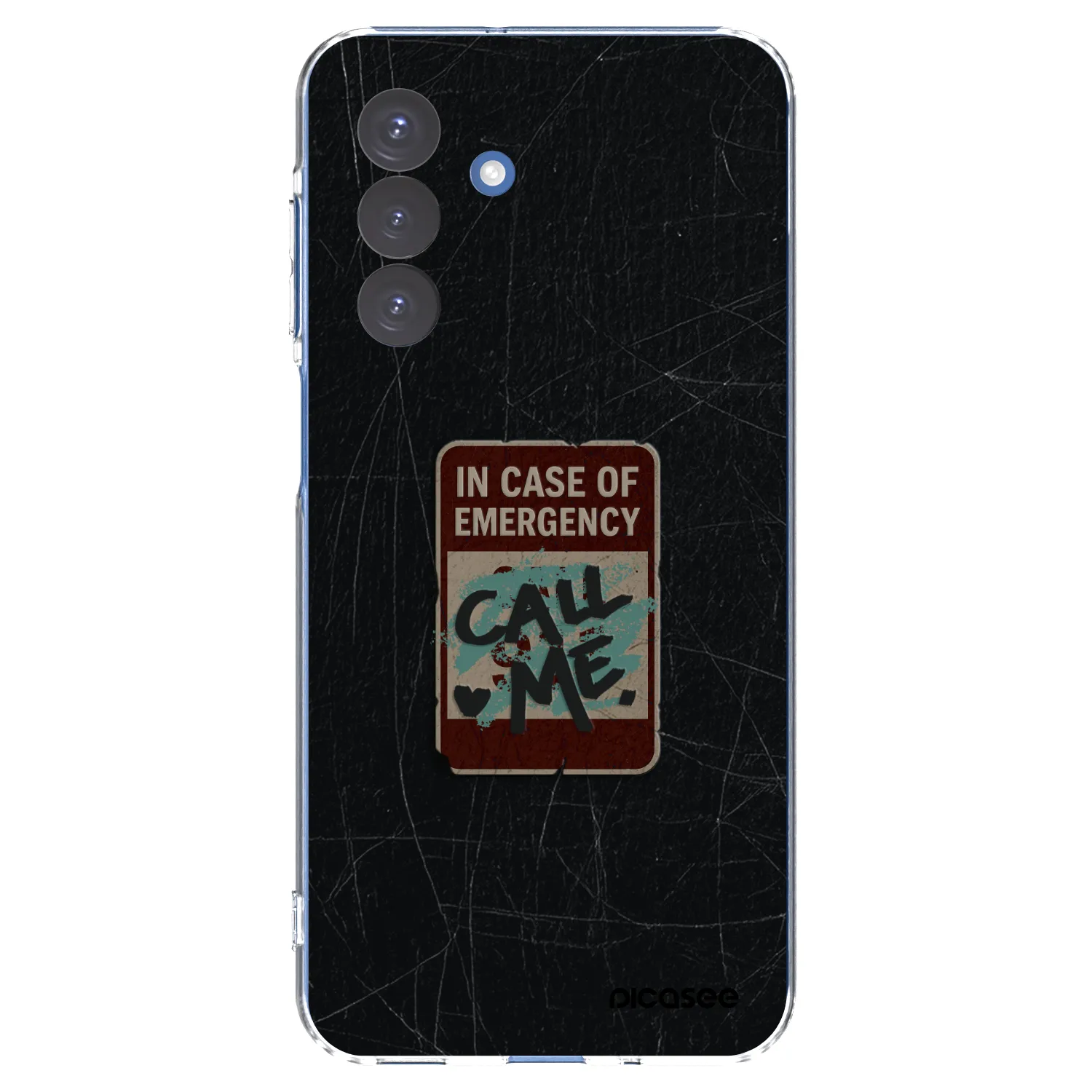 Picasee átlátszó szilikon tok az alábbi mobiltelefonokra Samsung Galaxy A17 5G - EMERGENCY
