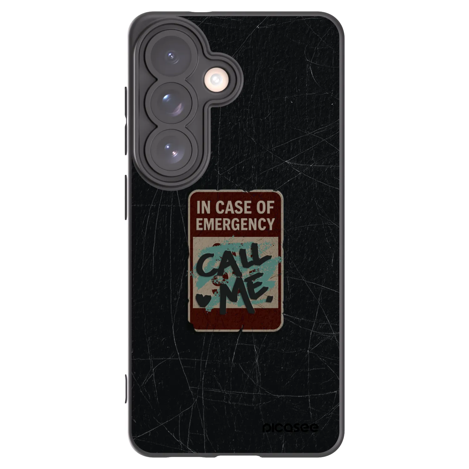 Picasee fekete szilikon tok az alábbi mobiltelefonokra Samsung Galaxy S26 - EMERGENCY