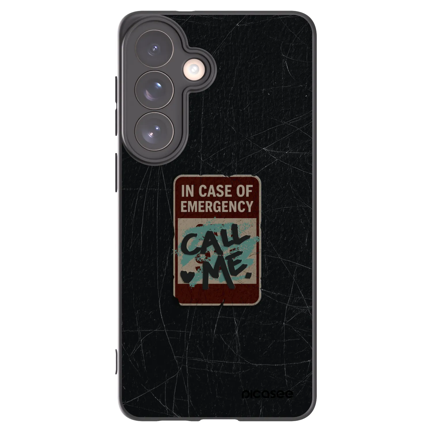 Picasee fekete szilikon tok az alábbi mobiltelefonokra Samsung Galaxy S26+ - EMERGENCY