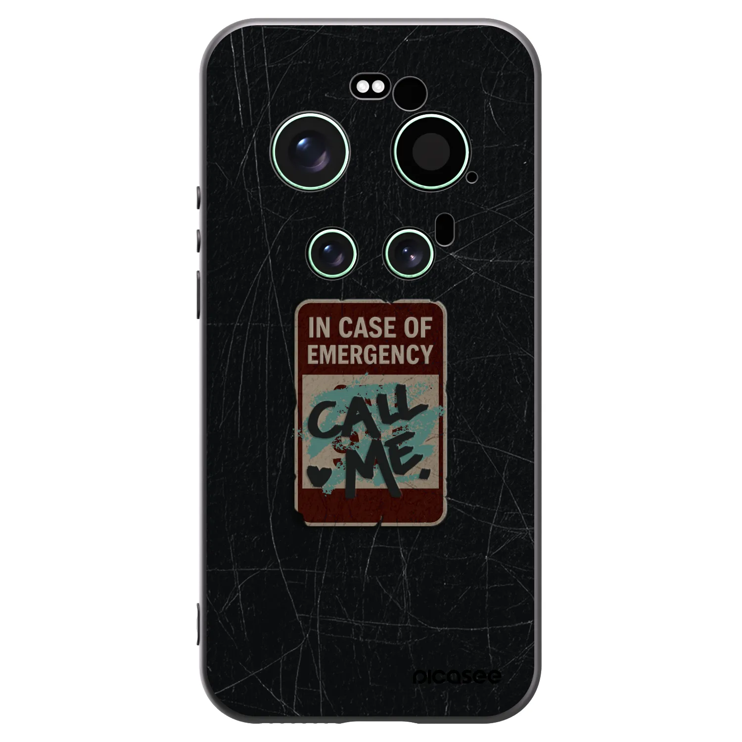 Picasee fekete szilikon tok az alábbi mobiltelefonokra Xiaomi 17 Ultra - EMERGENCY