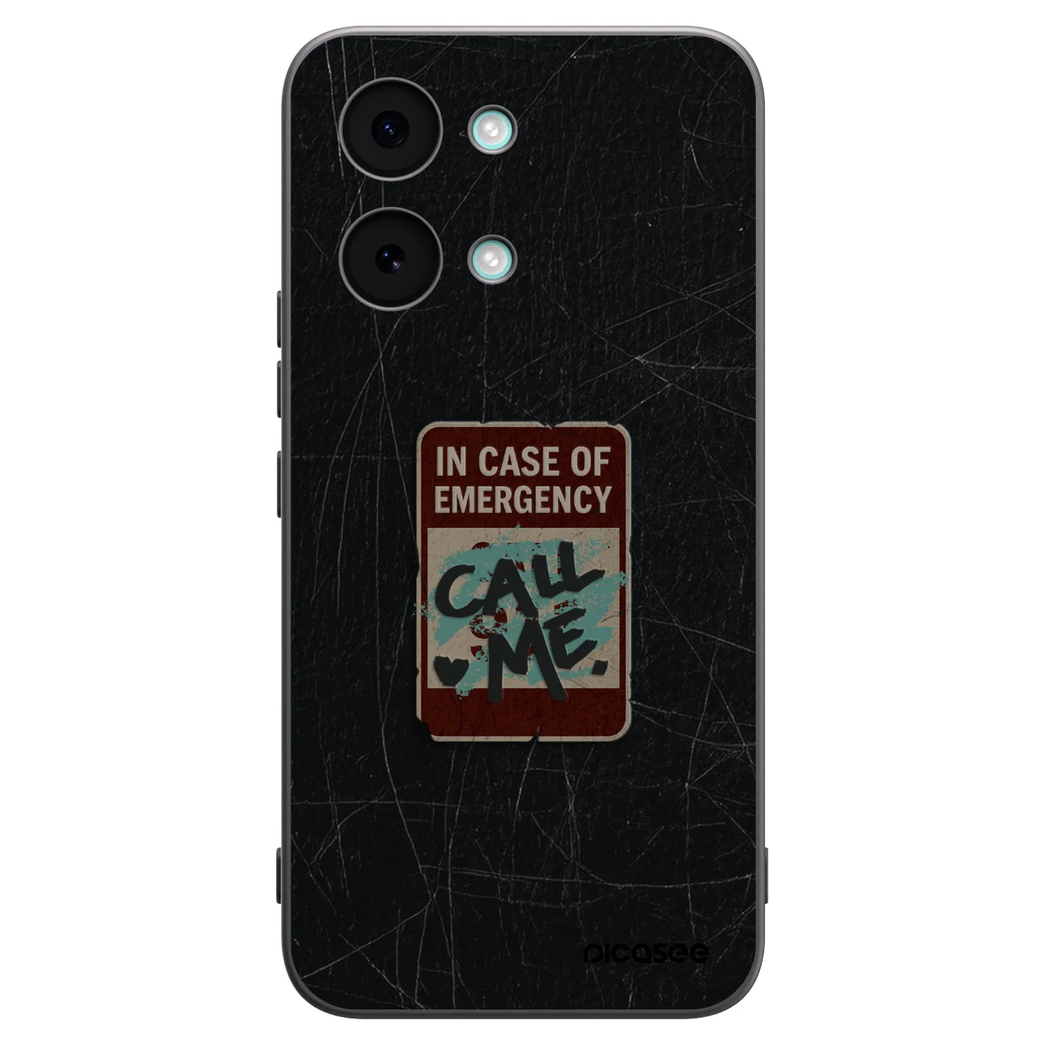 Picasee fekete szilikon tok az alábbi mobiltelefonokra Xiaomi Poco X8 Pro Max - EMERGENCY
