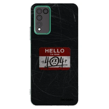 Picasee átlátszó szilikon tok az alábbi mobiltelefonokra Honor 10X Lite - HELLO 404