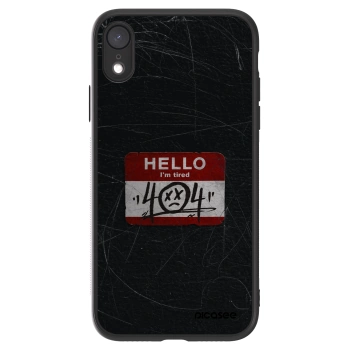 Picasee ULTIMATE CASE Apple iPhone XR - készülékre - HELLO 404