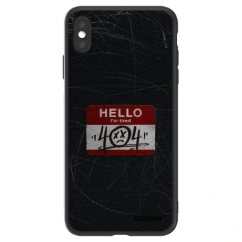 Picasee ULTIMATE CASE Apple iPhone XS Max - készülékre - HELLO 404
