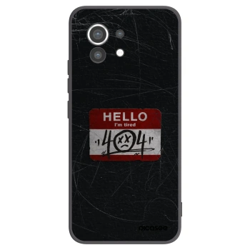 Picasee fekete szilikon tok az alábbi mobiltelefonokra Xiaomi Mi 11 - HELLO 404