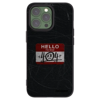 Picasee fekete szilikon tok az alábbi mobiltelefonokra Apple iPhone 13 Pro - HELLO 404