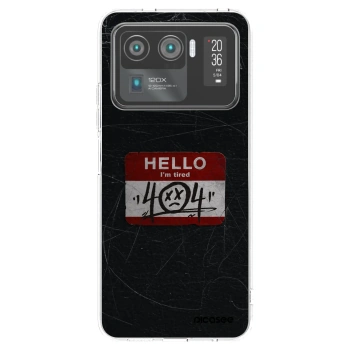 Picasee átlátszó szilikon tok az alábbi mobiltelefonokra Xiaomi Mi 11 Ultra - HELLO 404