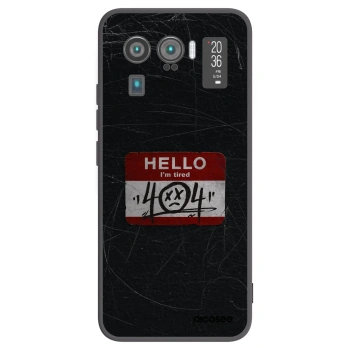 Picasee fekete szilikon tok az alábbi mobiltelefonokra Xiaomi Mi 11 Ultra - HELLO 404