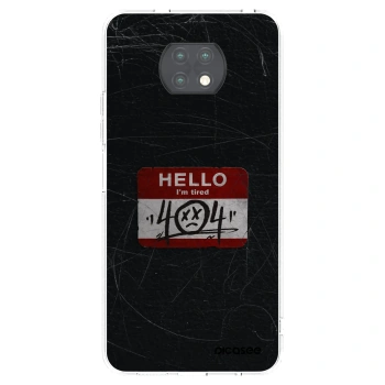 Picasee átlátszó szilikon tok az alábbi mobiltelefonokra Xiaomi Redmi Note 9T - HELLO 404