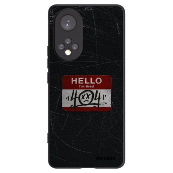 Picasee fekete szilikon tok az alábbi mobiltelefonokra Huawei Nova 9 - HELLO 404