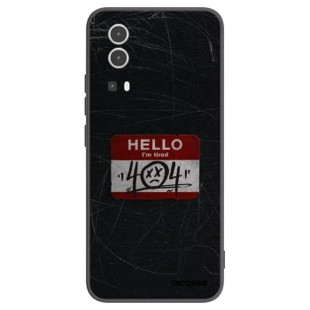 Picasee fekete szilikon tok az alábbi mobiltelefonokra Vivo Y72 5G - HELLO 404