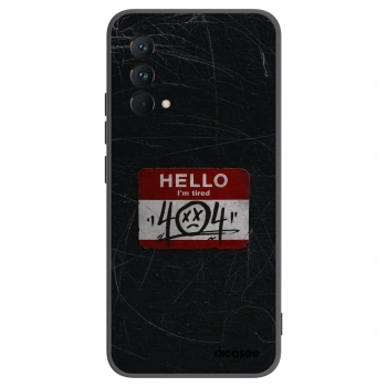 Picasee fekete szilikon tok az alábbi mobiltelefonokra Realme GT Master Edition 5G - HELLO 404