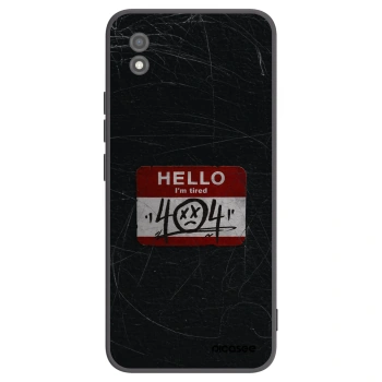 Picasee fekete szilikon tok az alábbi mobiltelefonokra Realme C11 (2021) - HELLO 404
