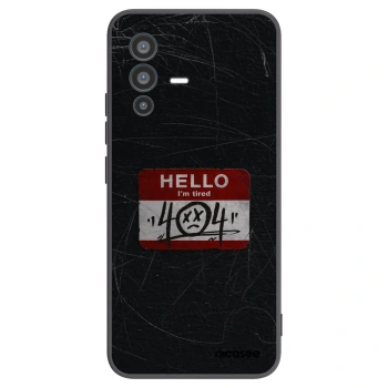 Picasee fekete szilikon tok az alábbi mobiltelefonokra Vivo V23 5G - HELLO 404