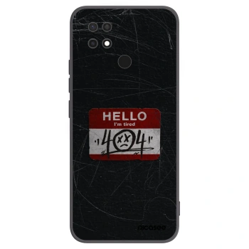 Picasee fekete szilikon tok az alábbi mobiltelefonokra Xiaomi Redmi 10C - HELLO 404