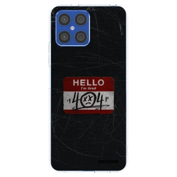 Picasee átlátszó szilikon tok az alábbi mobiltelefonokra Honor X8 4G - HELLO 404