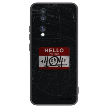 Picasee fekete szilikon tok az alábbi mobiltelefonokra Honor 70 - HELLO 404