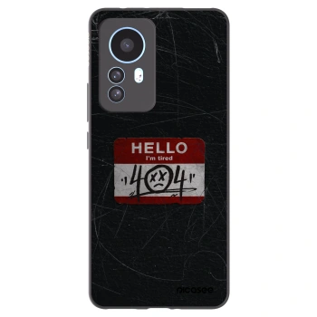 Picasee fekete szilikon tok az alábbi mobiltelefonokra Xiaomi 12T - HELLO 404