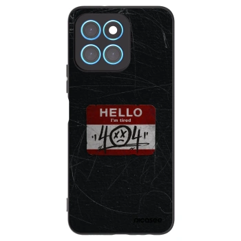 Picasee fekete szilikon tok az alábbi mobiltelefonokra Honor X8 5G - HELLO 404